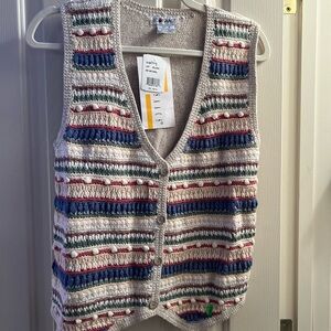 NWT V-Neck Sweater Vest